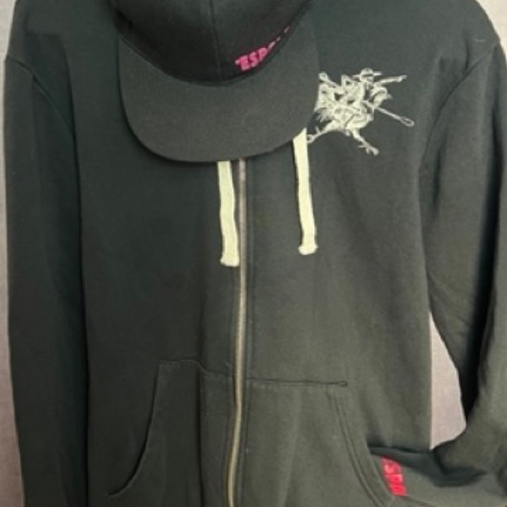 ESPOLON Tequila Hooded Sweatshirt (M) with Matching Snapback Hat